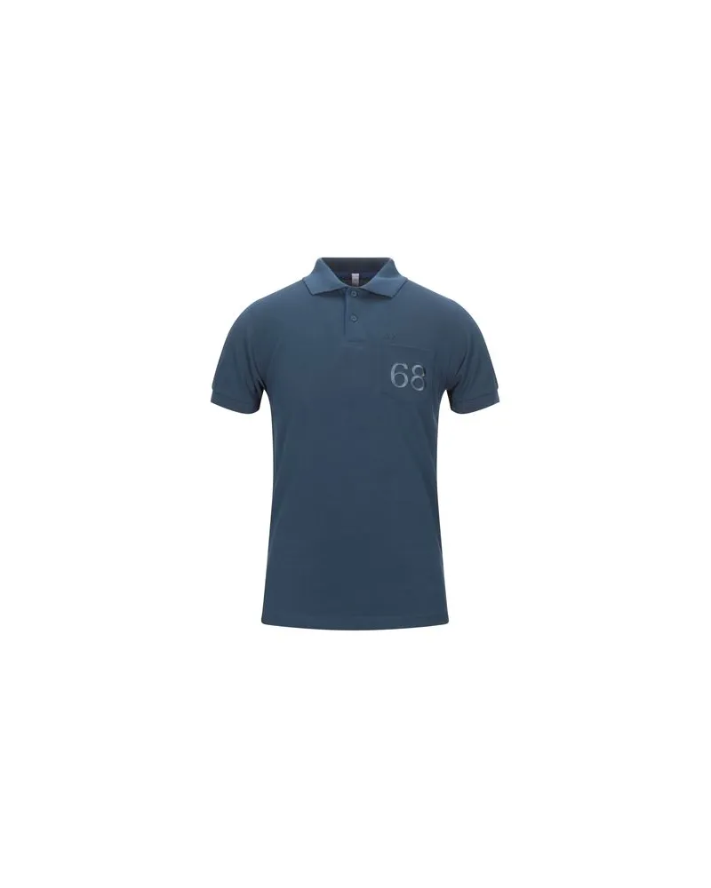 Sun68 TOPS - Poloshirtsauf YOOX.COM Taubenblau