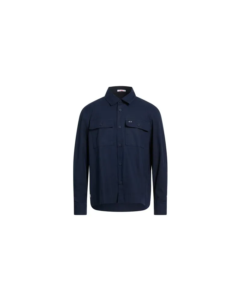 Sun68 TOPS - Hemdenauf YOOX.COM Marineblau