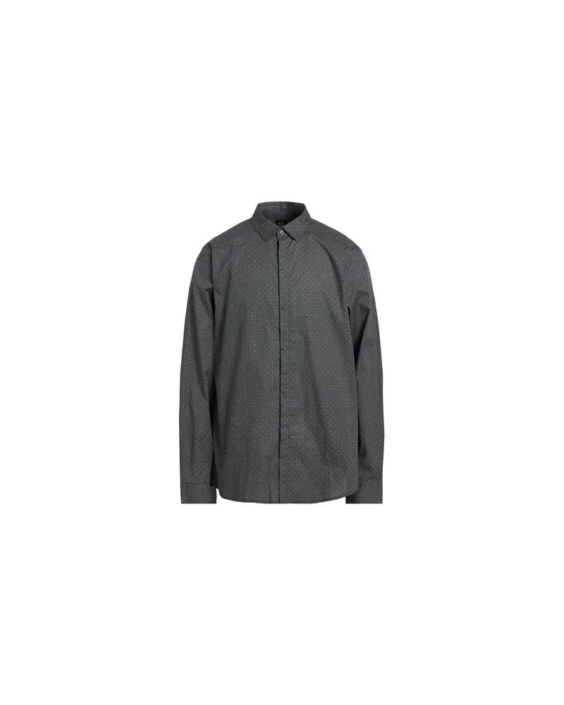 Armani Exchange TOPS - Hemdenauf YOOX.COM Schwarz