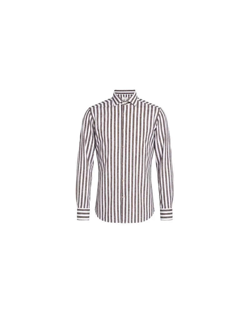 Caliban TOPS - Hemdenauf YOOX.COM Dunkelbraun
