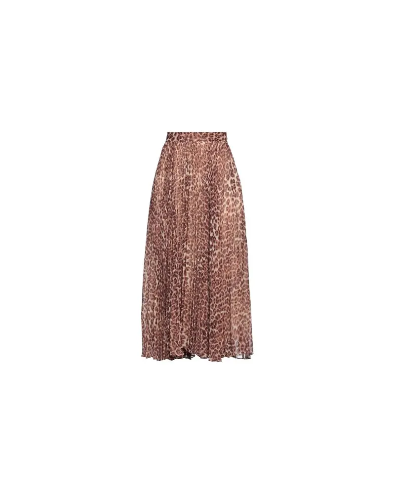 Twin-Set HOSEN & RÖCKE - Midi-Röckeauf YOOX.COM Braun