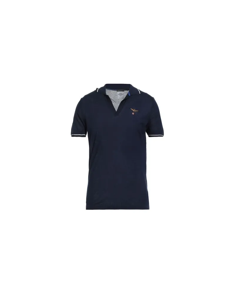 Aeronautica Militare STRICKWAREN - Pulloverauf YOOX.COM Marineblau