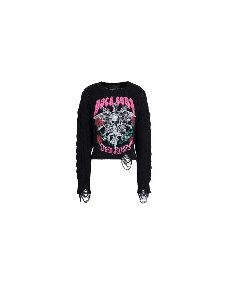 John Richmond STRICKWAREN - Pulloverauf YOOX.COM Schwarz