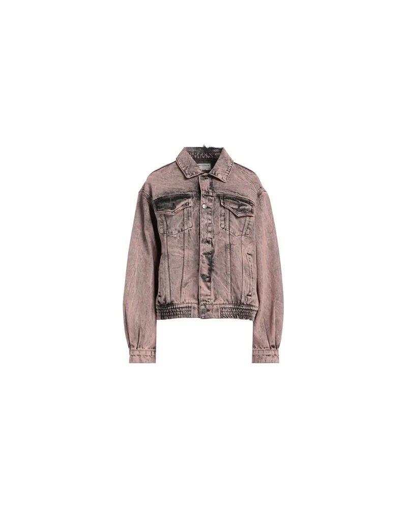 One Teaspoon JACKEN & MÄNTEL - Jeansjacken/Mäntelauf YOOX.COM Antikrosa