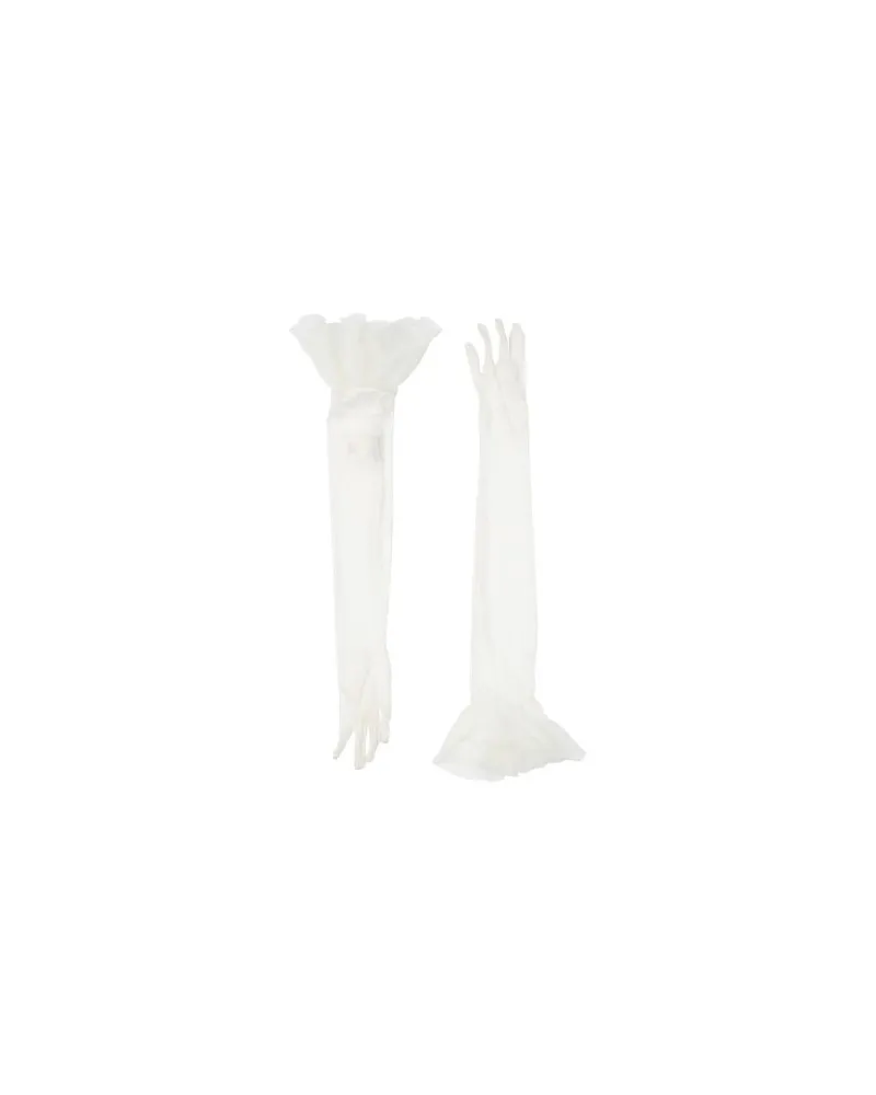 Anna October ACCESSOIRES - Handschuheauf YOOX.COM Elfenbein
