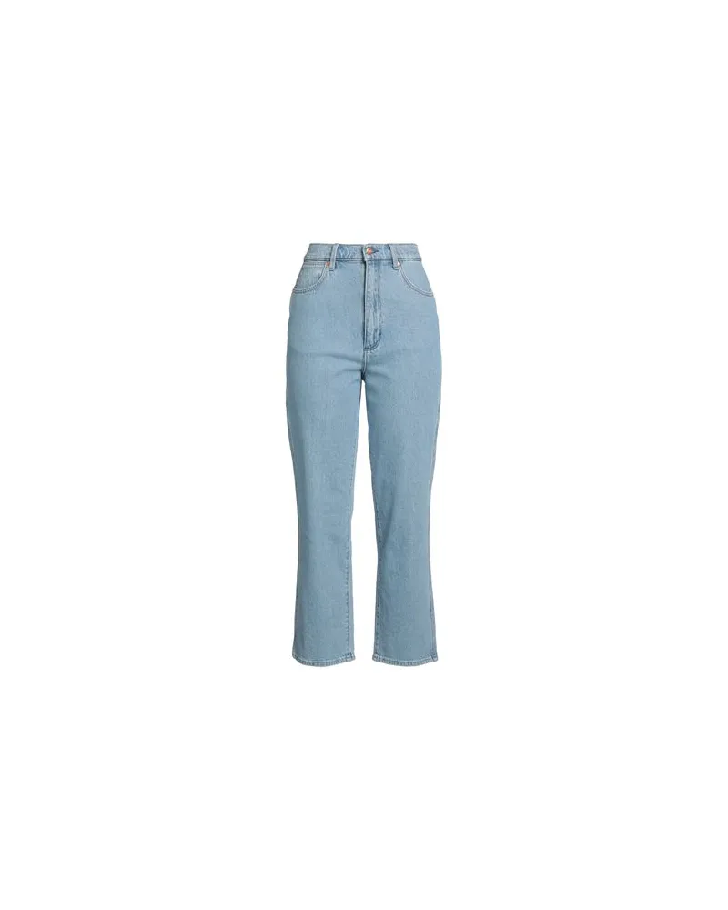 Wrangler HOSEN & RÖCKE - Jeanshosenauf YOOX.COM Blau