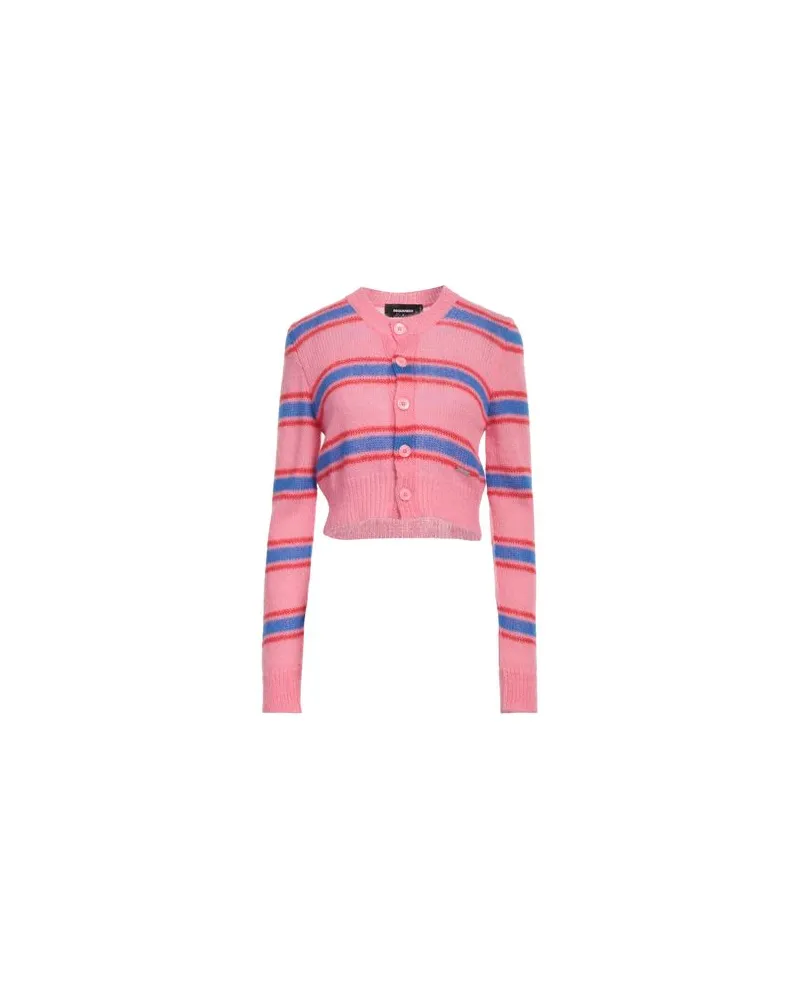 Dsquared2 STRICKWAREN - Strickjackenauf YOOX.COM Rosa