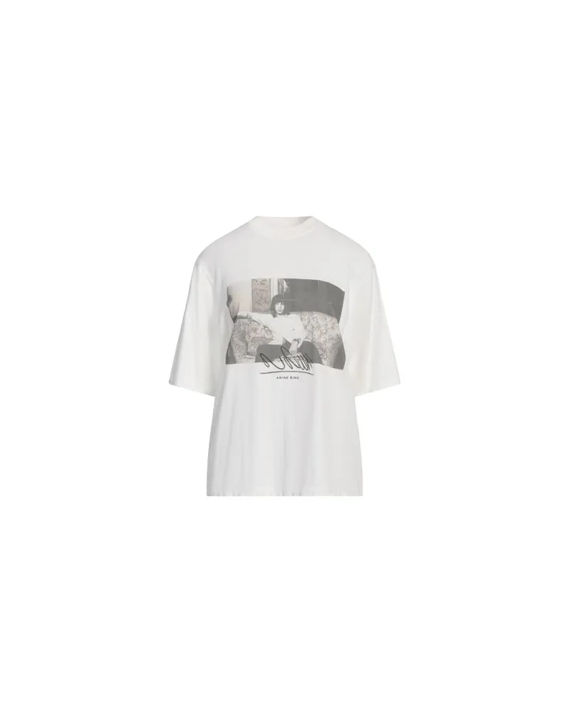 Anine Bing TOPS - T-shirtsauf YOOX.COM Elfenbein