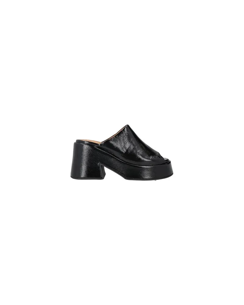 Ganni SCHUHE - Sandalenauf YOOX.COM Schwarz