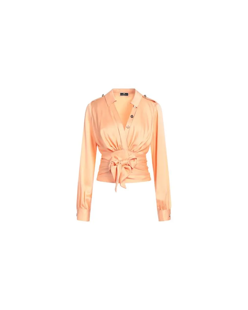 Elisabetta Franchi TOPS - Topsauf YOOX.COM Pfirsich