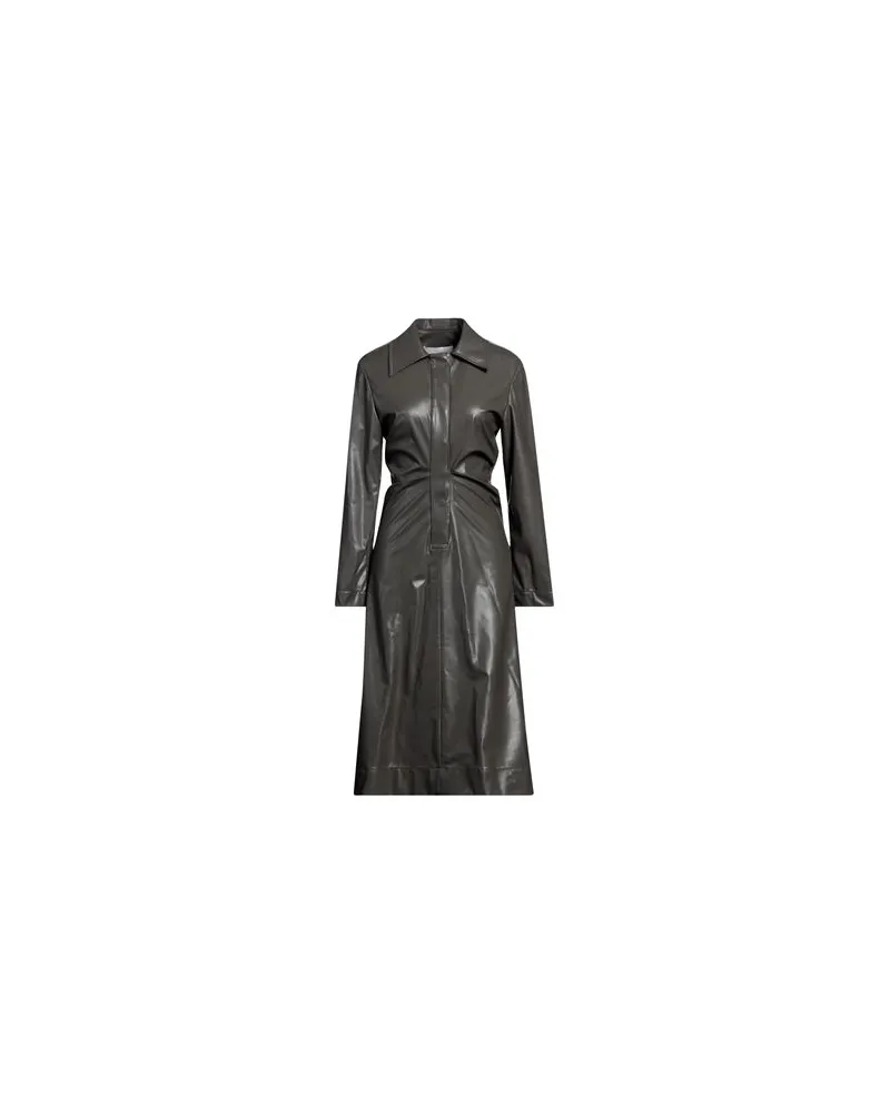LOW CLASSIC KLEIDER - Midi-Kleiderauf YOOX.COM Blei