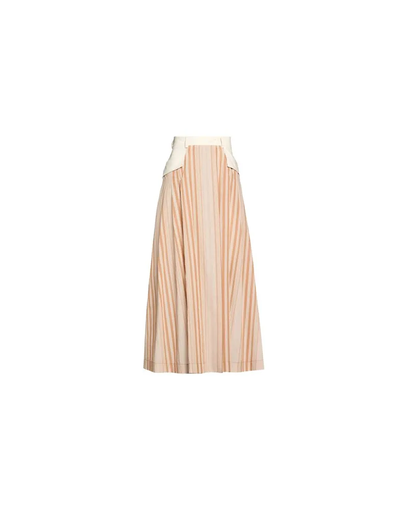 Alberta Ferretti HOSEN & RÖCKE - Maxi-Röckeauf YOOX.COM Beige