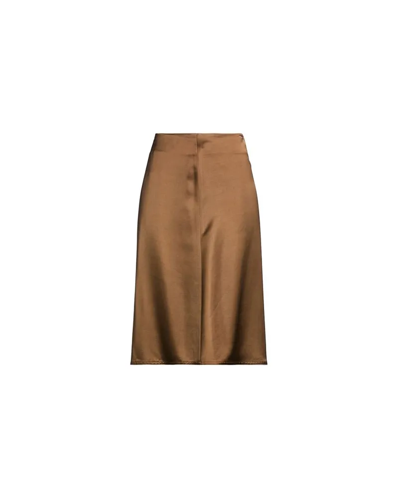 HACHE HOSEN & RÖCKE - Midi-Röckeauf YOOX.COM Schokobraun