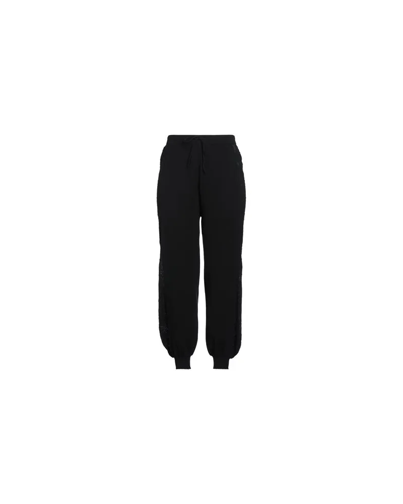 Moschino HOSEN & RÖCKE - Hosenauf YOOX.COM Schwarz