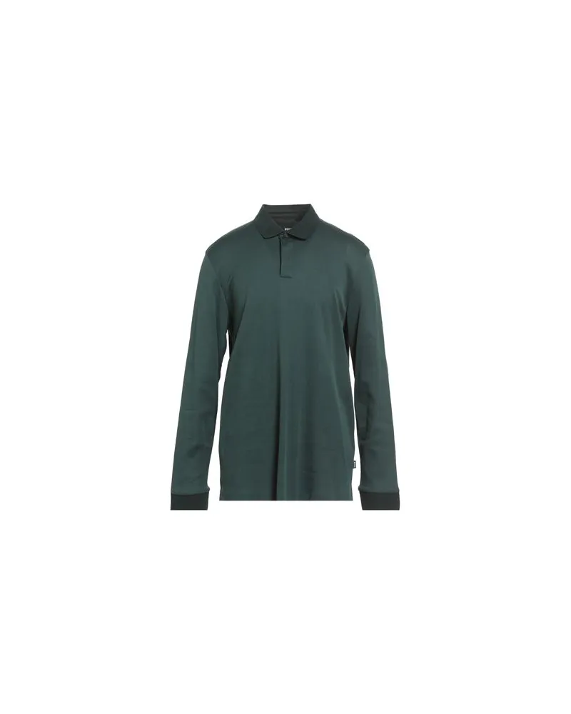 HUGO BOSS TOPS - Poloshirtsauf YOOX.COM Dunkelgrün