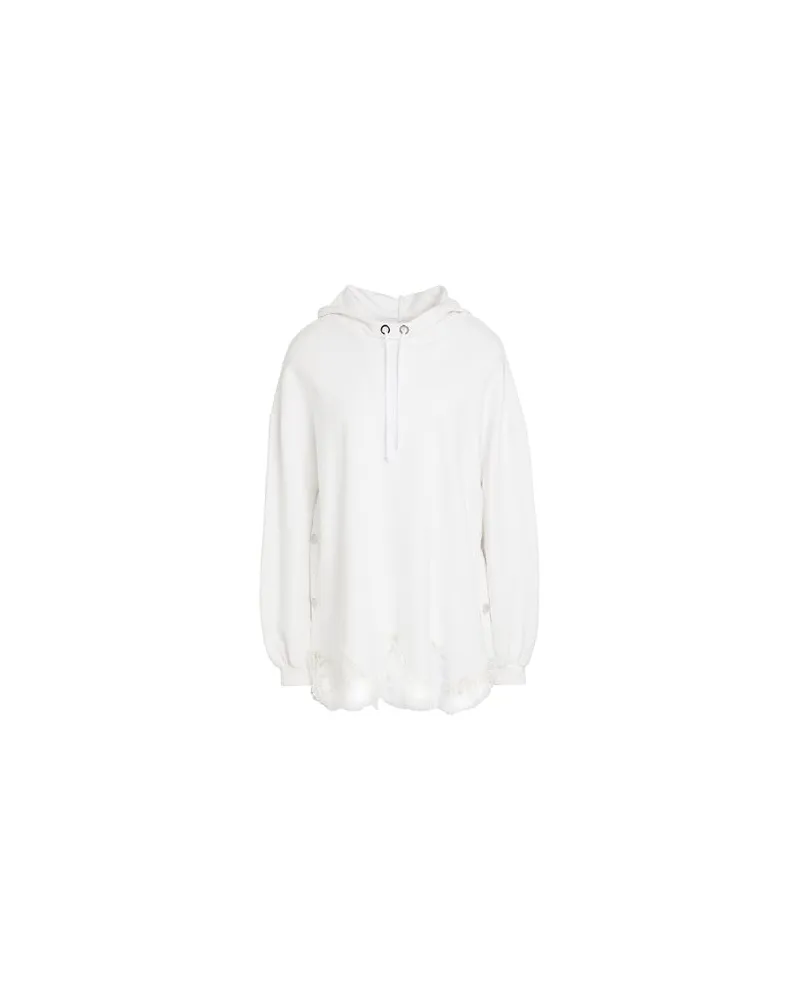 Ermanno Scervino TOPS - Sweatshirtsauf YOOX.COM Weiß