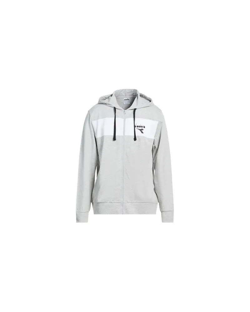 Diadora TOPS - Sweatshirtsauf YOOX.COM Hellgrau