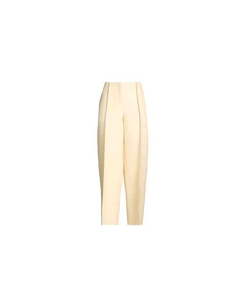 Jil Sander HOSEN & RÖCKE - Hosenauf YOOX.COM Cremeweiß