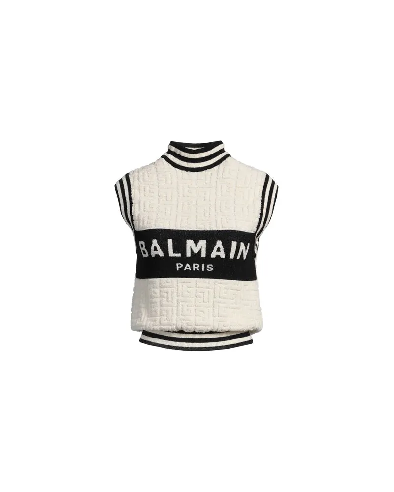 Balmain STRICKWAREN - Rollkragenpulloverauf YOOX.COM Elfenbein