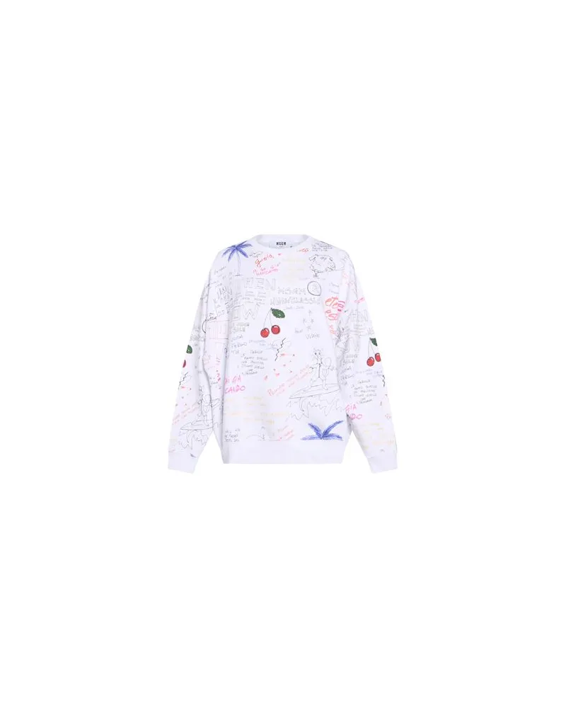 MSGM TOPS - Sweatshirtsauf YOOX.COM Weiß