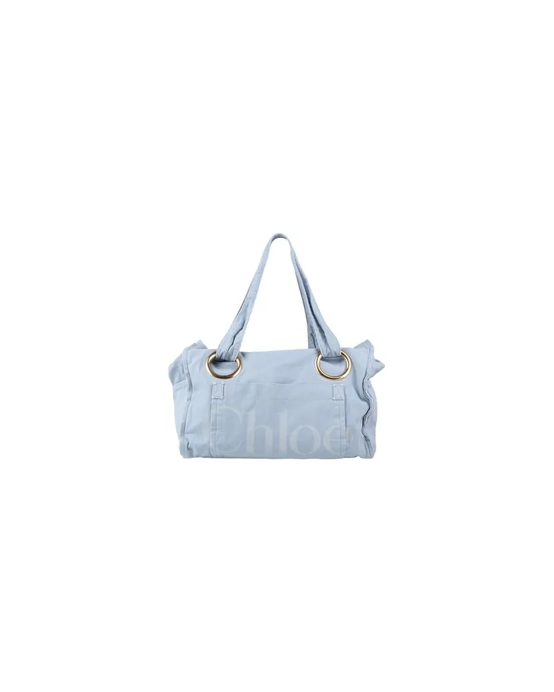 Chloé TASCHEN - Schultertaschenauf YOOX.COM Himmelblau