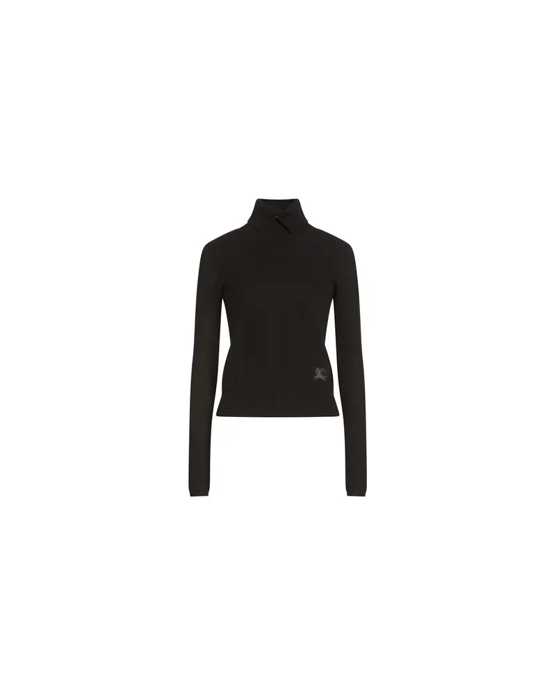 Burberry STRICKWAREN - Rollkragenpulloverauf YOOX.COM Schwarz
