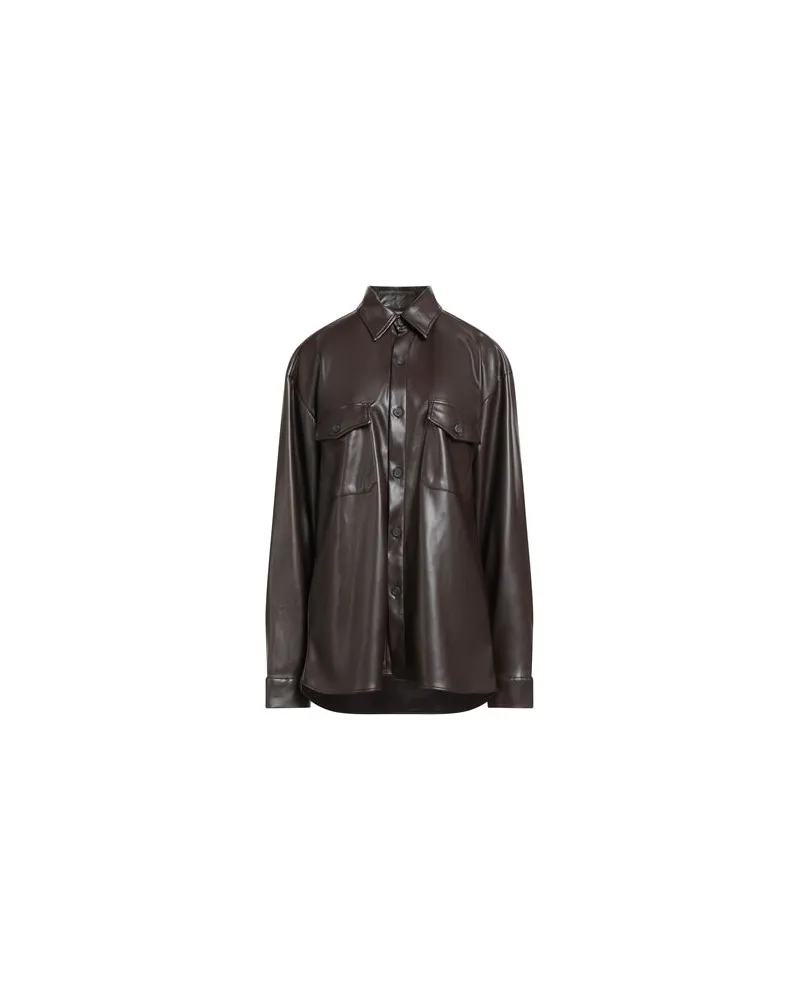 IMPERIAL TOPS - Hemdenauf YOOX.COM Dunkelbraun