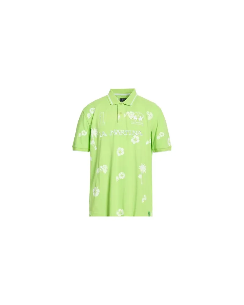 La Martina TOPS - Poloshirtsauf YOOX.COM Säuregrün