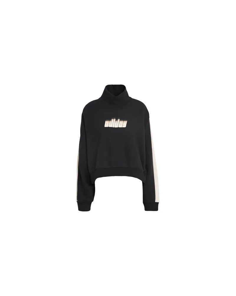 adidas CREW  - CREW - TOPS - Sweatshirtsauf YOOX.COM Schwarz