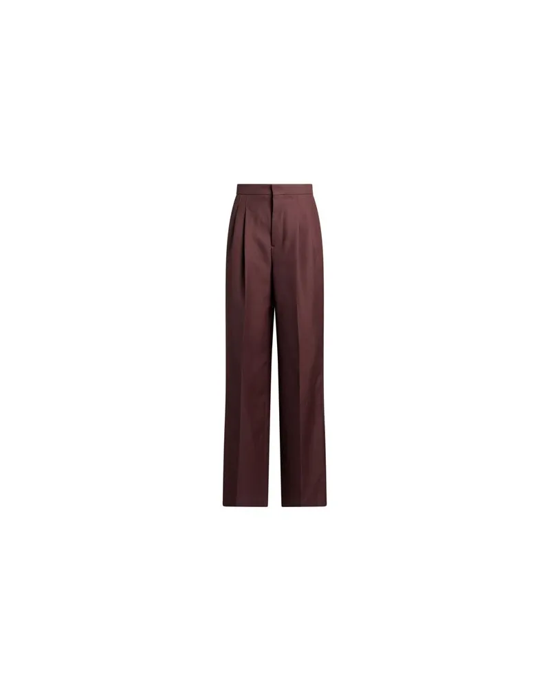 AMI Paris HOSEN & RÖCKE - Hosenauf YOOX.COM Schokobraun