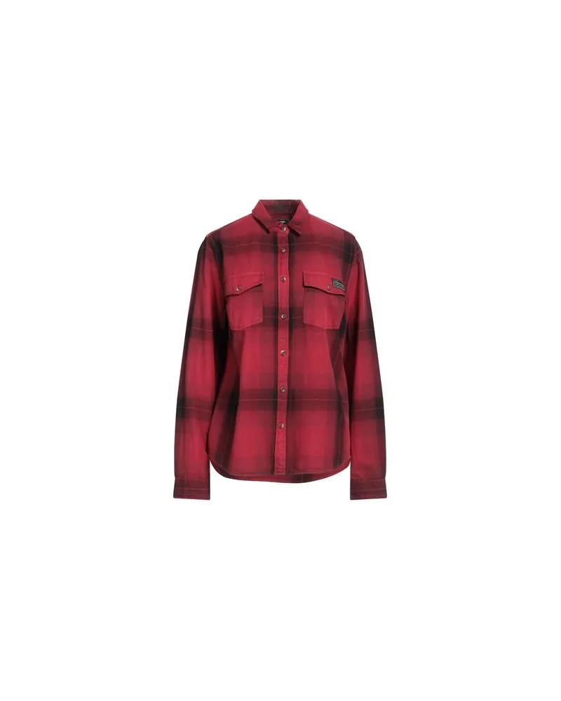 Superdry. TOPS - Hemdenauf YOOX.COM Rot