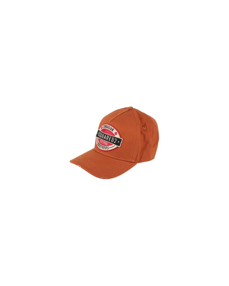Dsquared2 ACCESSOIRES - Mützen & Hüteauf YOOX.COM Rostrot