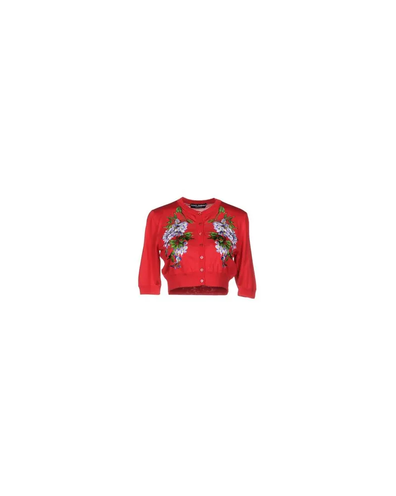 Dolce & Gabbana STRICKWAREN - Wickelpulloverauf YOOX.COM Rot