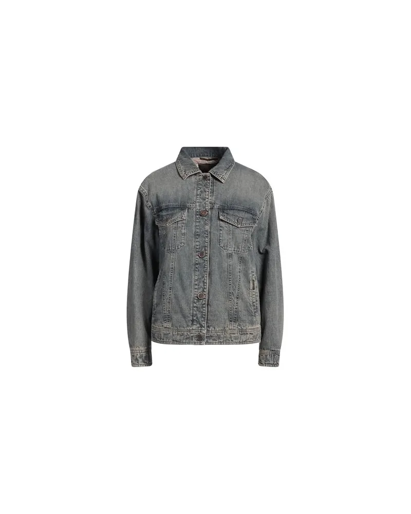 MOORER JACKEN & MÄNTEL - Jeansjacken/Mäntelauf YOOX.COM Blau