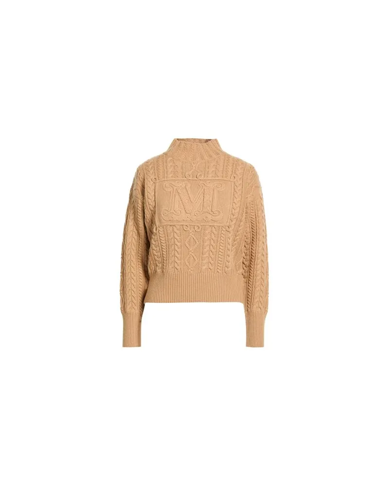 Max Mara STRICKWAREN - Rollkragenpulloverauf YOOX.COM Kamel