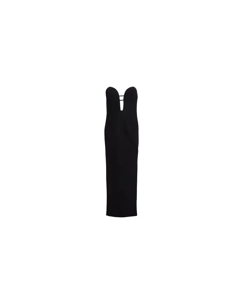 The New Arrivals Ilkyaz Ozel KLEIDER - Maxi-Kleiderauf YOOX.COM Schwarz