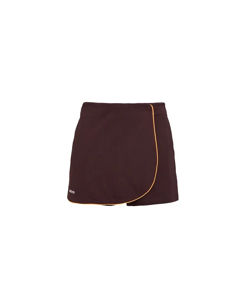 adidas SKORT  - HOSEN & RÖCKE - Shorts & Bermudashortsauf YOOX.COM Dunkelbraun