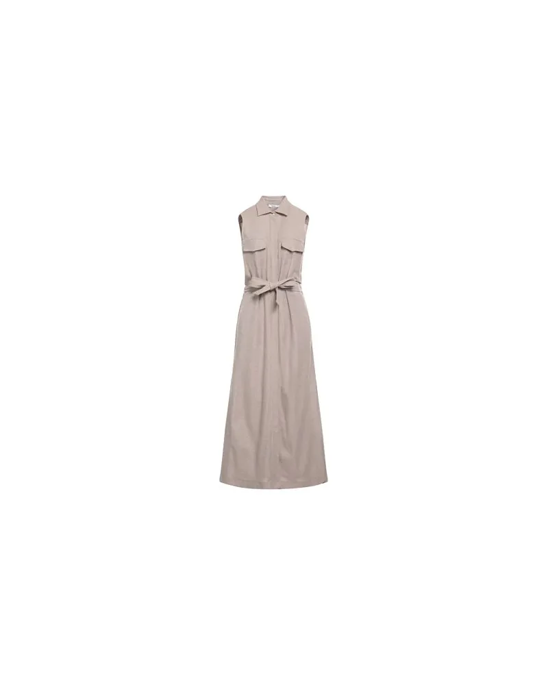 Max Mara KLEIDER - Maxi-Kleiderauf YOOX.COM Sand
