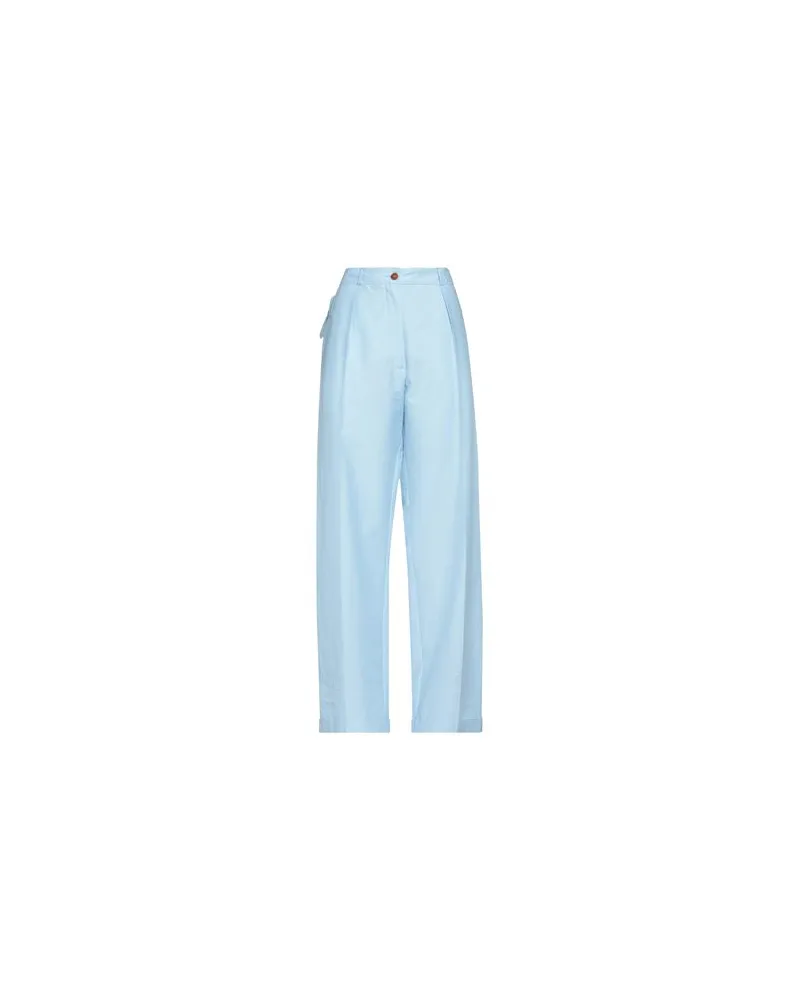 ALYSI HOSEN & RÖCKE - Hosenauf YOOX.COM Himmelblau