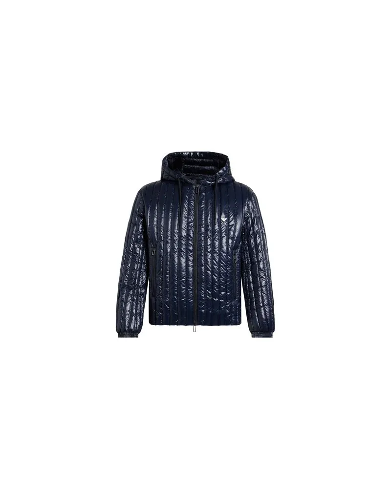 Emporio Armani JACKEN & MÄNTEL - Pufferjacken & Daunenjackenauf YOOX.COM Nachtblau