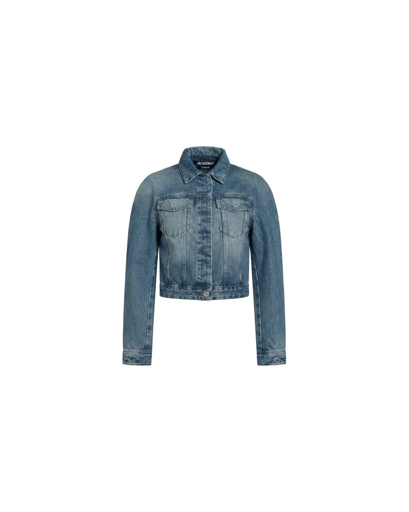 Jacquemus JACKEN & MÄNTEL - Jeansjacken/Mäntelauf YOOX.COM Blau
