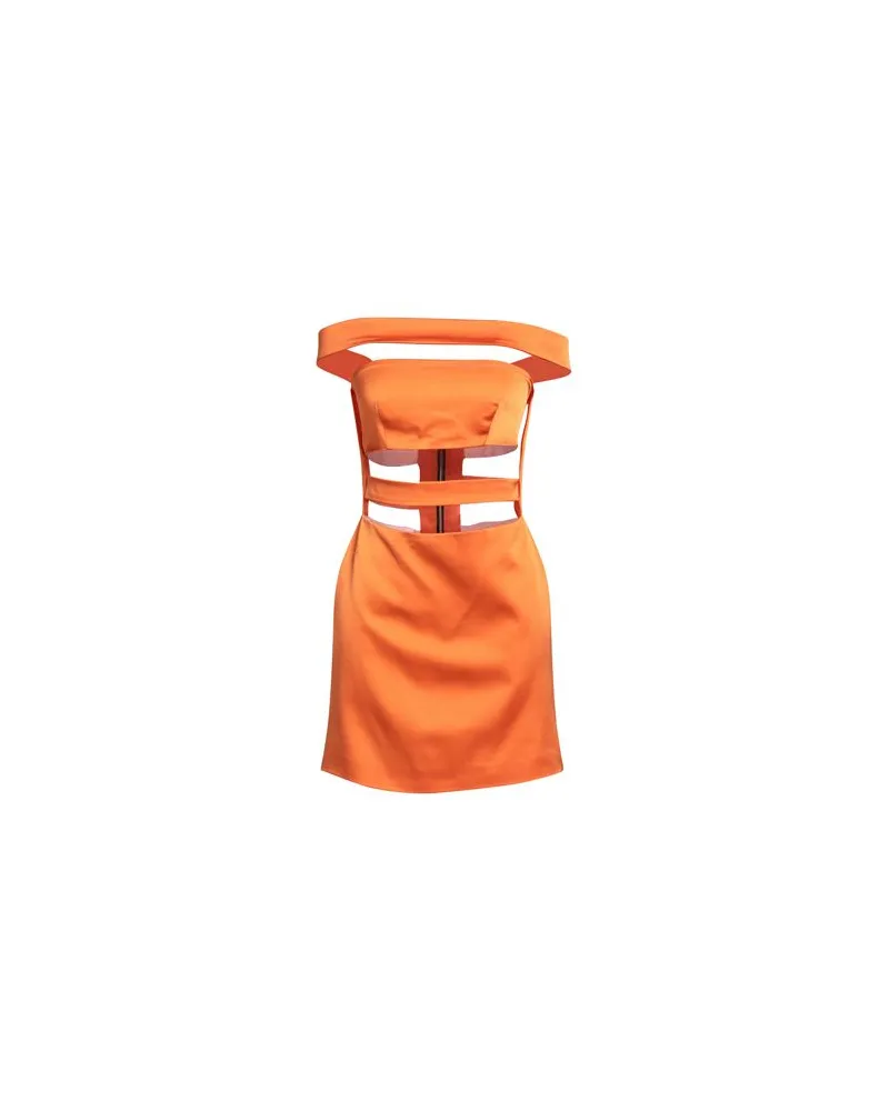 NINEMINUTES KLEIDER - Mini-Kleiderauf YOOX.COM Orange