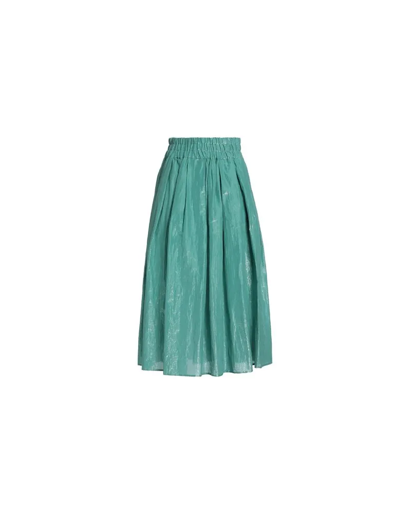 ASPESI HOSEN & RÖCKE - Midi-Röckeauf YOOX.COM Smaragdgrün