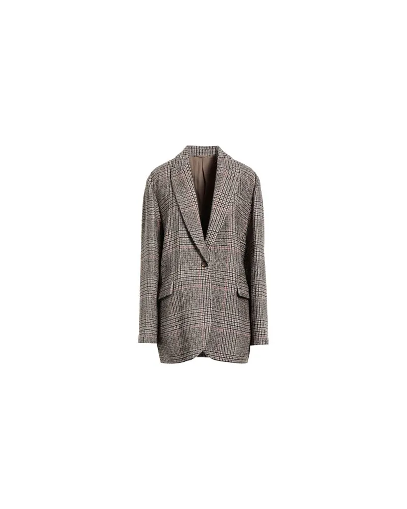Brunello Cucinelli ANZÜGE und CO-ORDS - Blazersauf YOOX.COM Braun