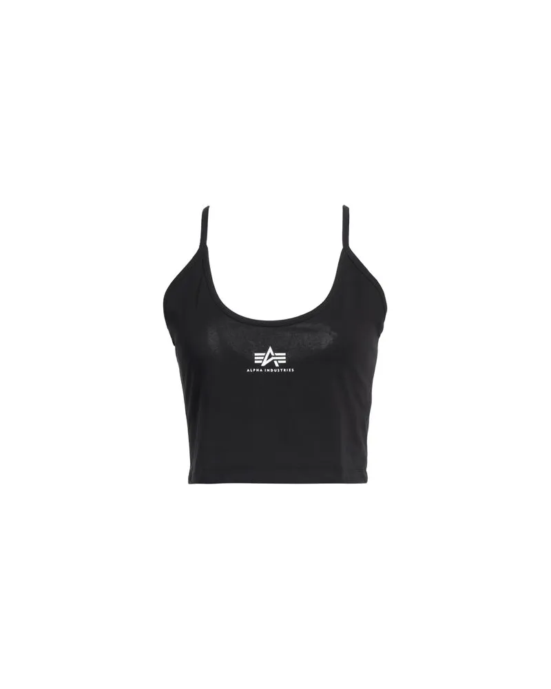 Alpha Industries TOPS - Topsauf YOOX.COM Schwarz