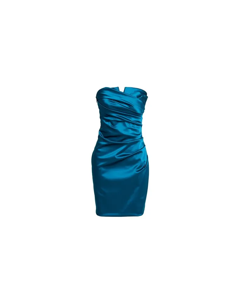 Chiara Boni KLEIDER - Mini-Kleiderauf YOOX.COM Aquamarin