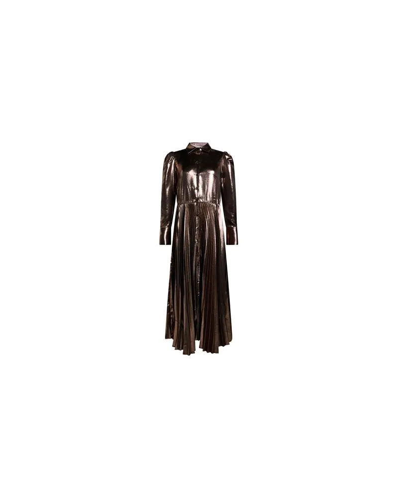 Sara Roka KLEIDER - Maxi-Kleiderauf YOOX.COM Bronze