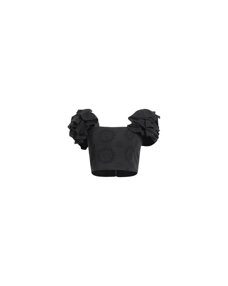 Alice + Olivia TOPS - Topsauf YOOX.COM Schwarz