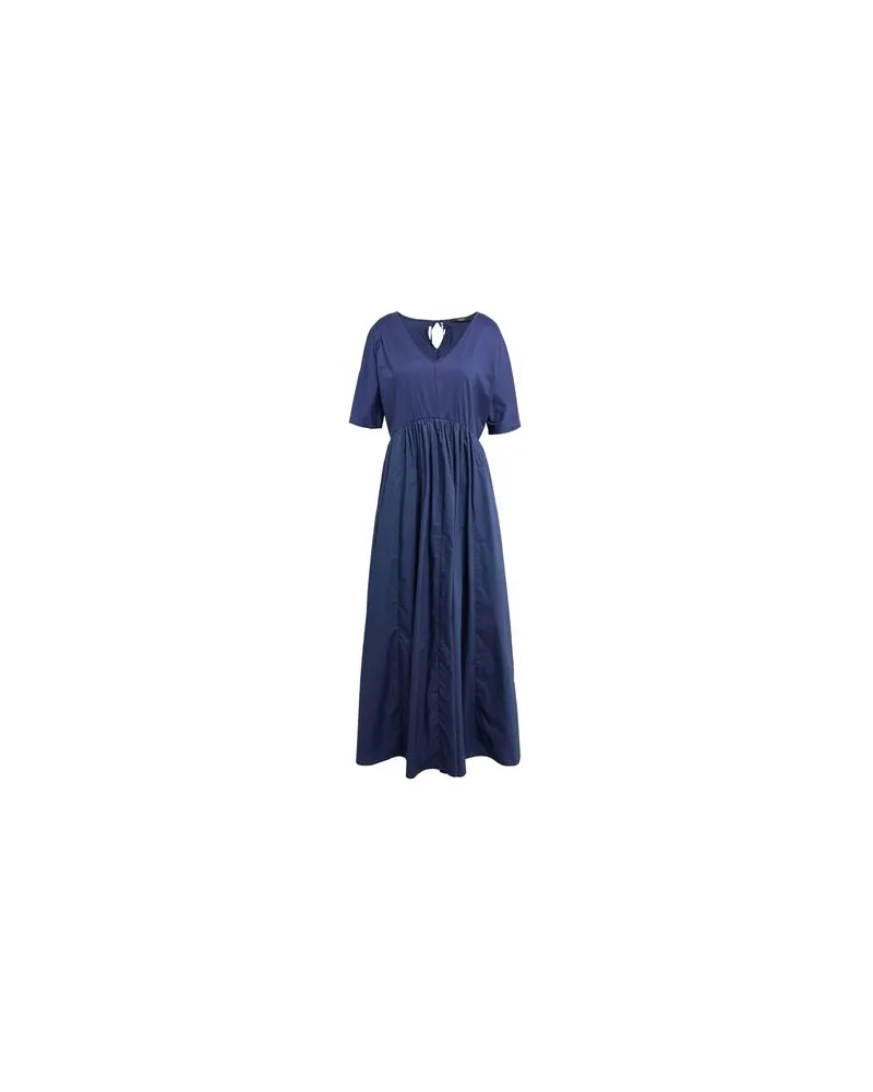 Max Mara KLEIDER - Maxi-Kleiderauf YOOX.COM Marineblau