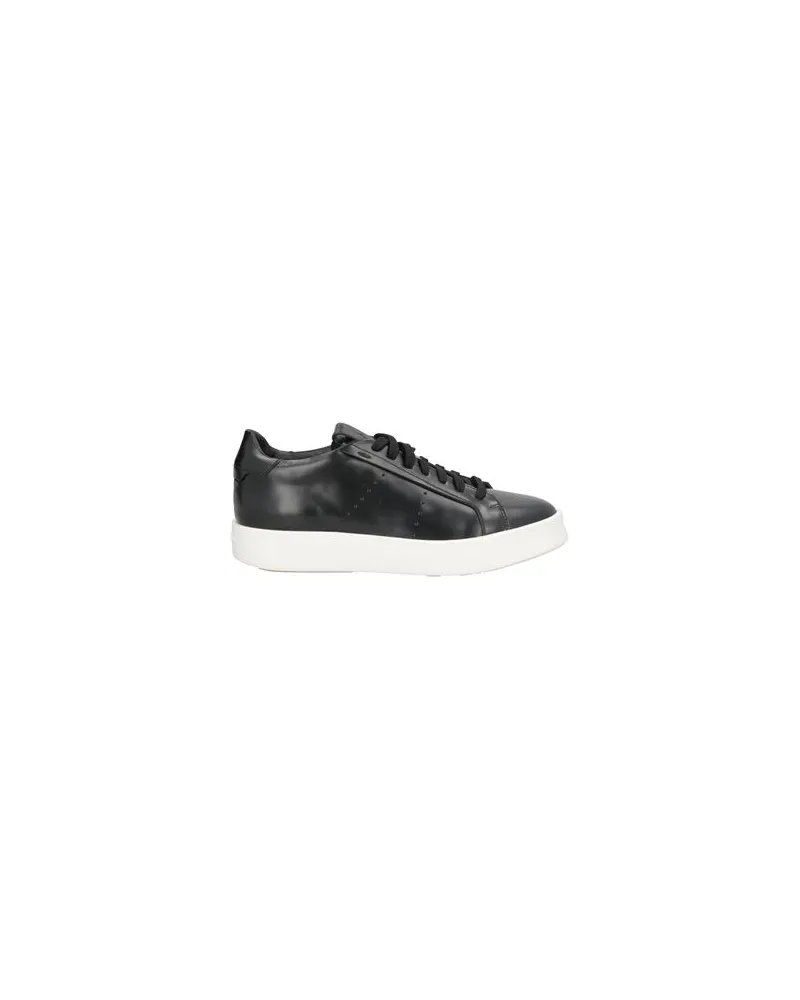 Santoni SCHUHE - Sneakersauf YOOX.COM Schwarz